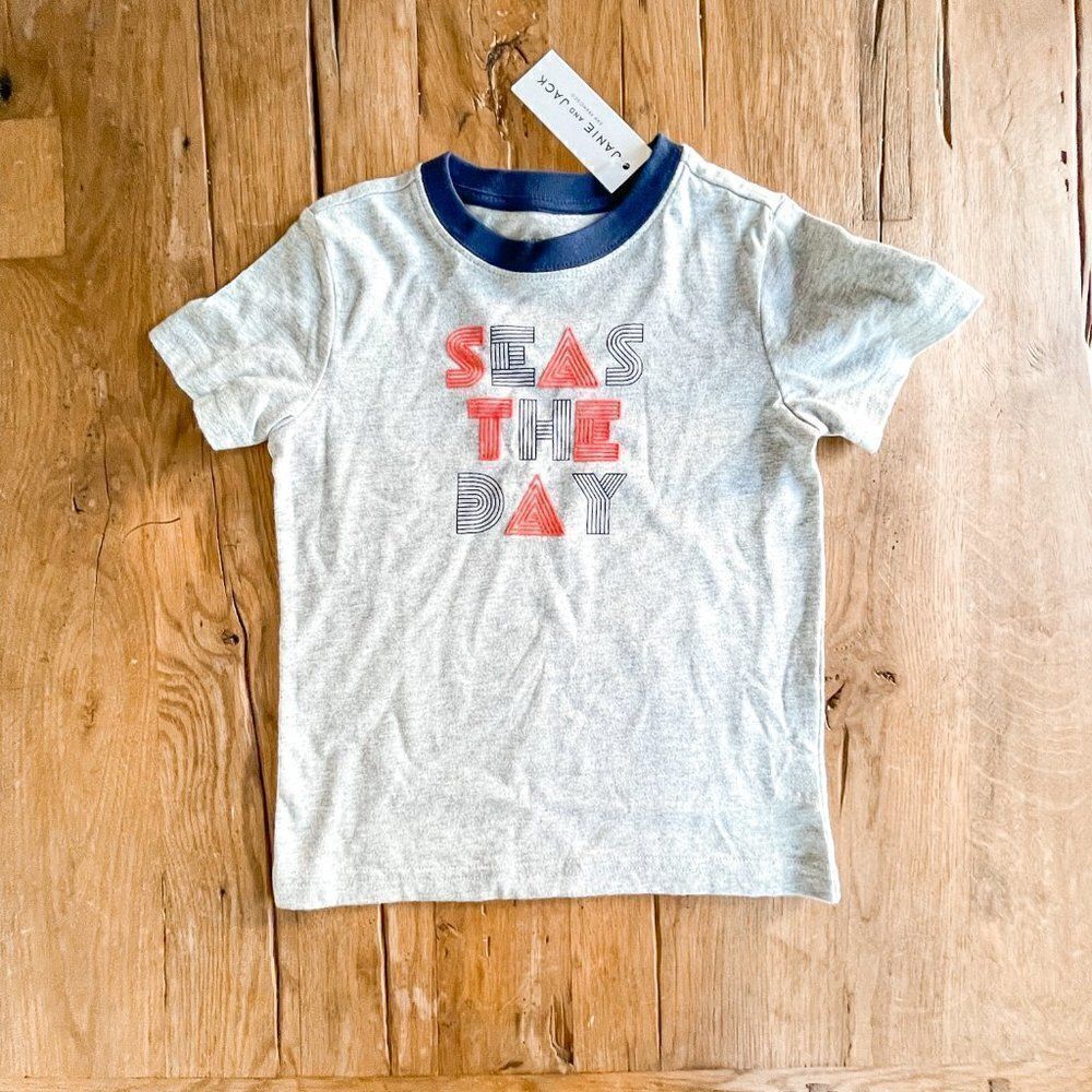 NWT Janie and Jack Seas the Day Shirt, Size 3